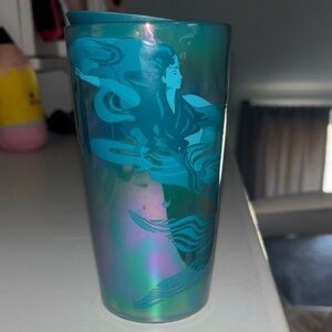 Starbucks Mermaid Ceramic Tumbler Siren Pearlized Cup Mug